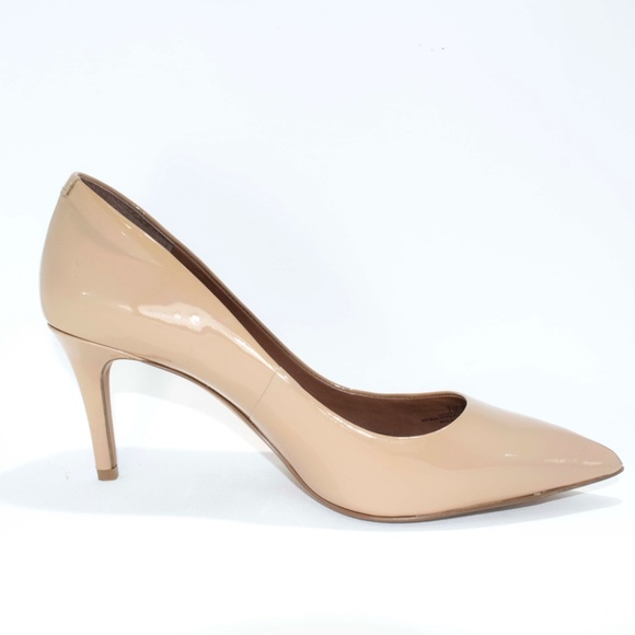 Vince Camuto Patent Leather Pointed Toe Pump Heels - Picture 5 of 8